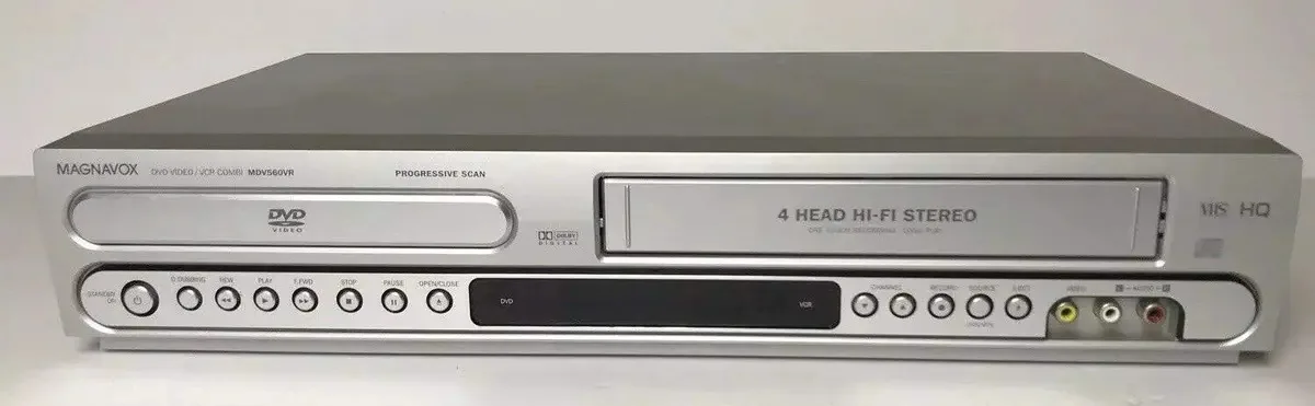 Reprodutor De Dvd E Vcr Magnavox Mdv560vr/17