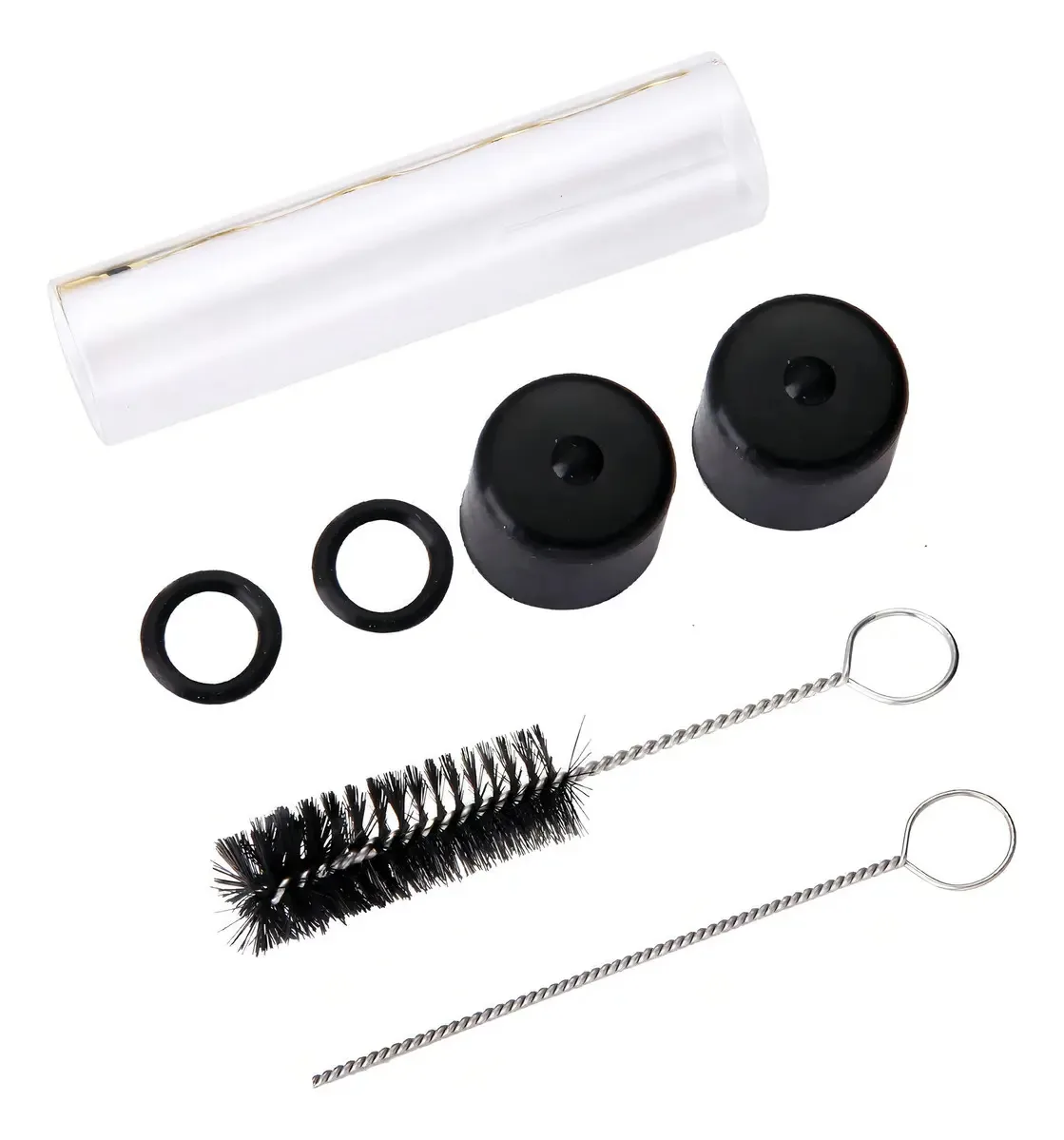 Hitter Premium Twisty Glass Blunt com kit de limpeza Color Rainbow