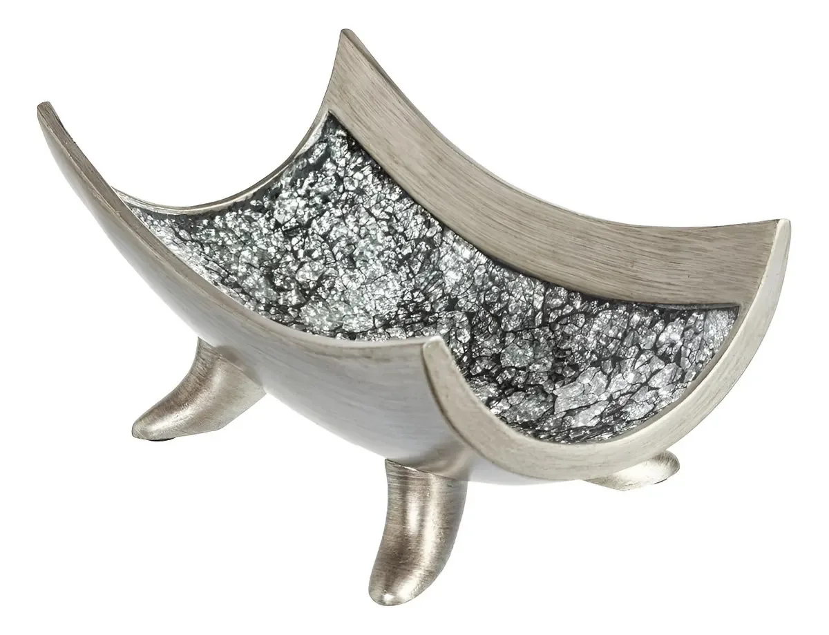 Taça decorativa Schonwerk prateada - Elegance
