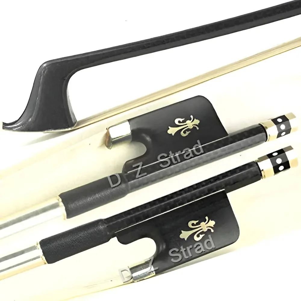 D Z Strad Model 302 Top Viola Bow Carbon Fiber-Best R. Cor verde escuro