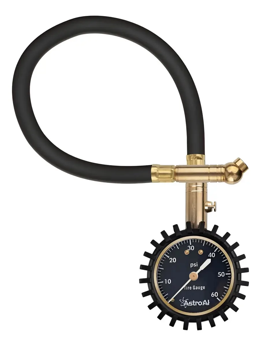 Medidor de pressão de pneus Astroai Expert, 0-60 Psi