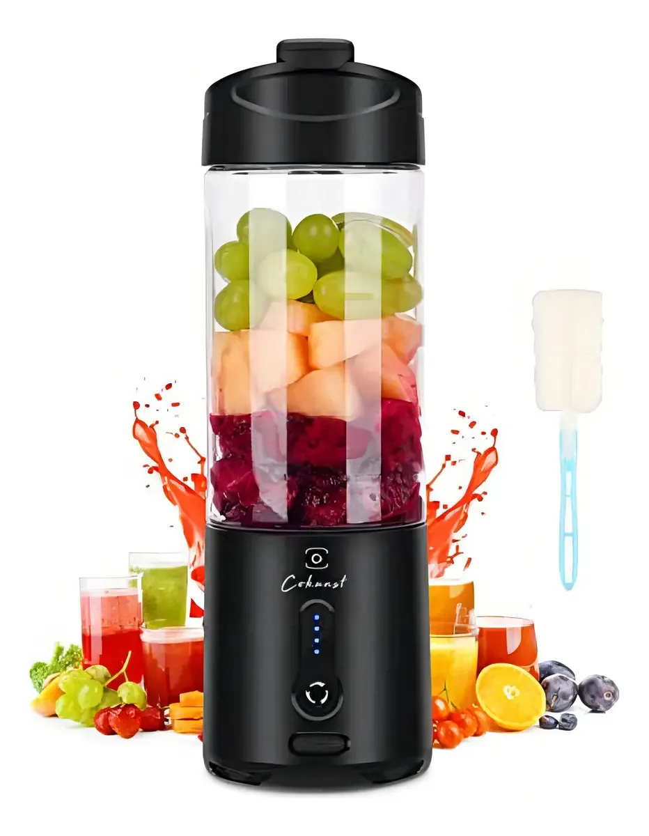 Liquidificador portátil Cokunst para batidos e batidos, liquidificador