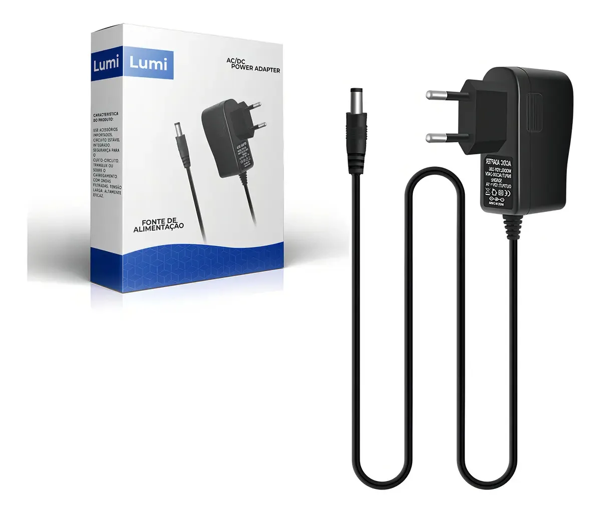 Kit 10 Fontes Estabilizadas 12V 3A 36W Bivolt com Proteção Curto Arasem