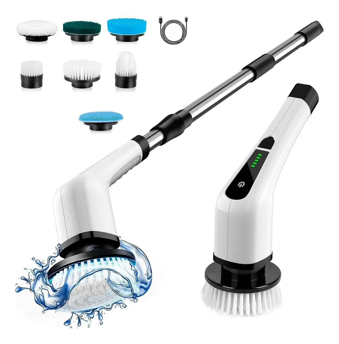 Opple Tubular Escova de limpeza Branco Unidade 1