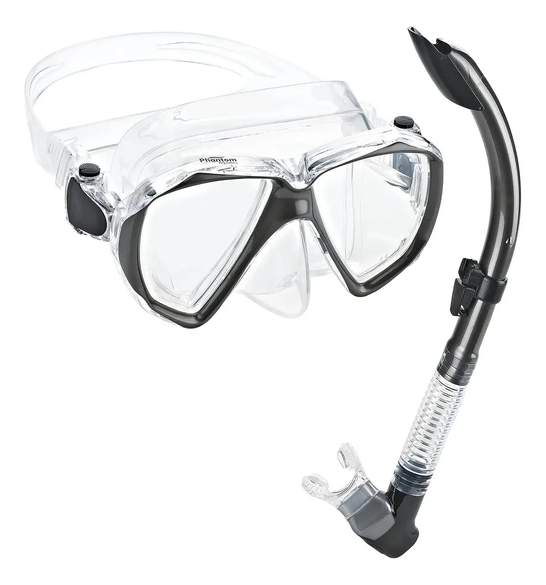 Máscara de mergulho Phantom Aquatics Paqvmscpp0 preta