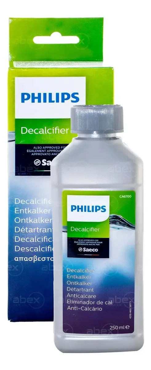 Descalcificante Limpeza Profunda Aplicável Todas Cafeteiras Philips Saeco CA6700/10 250 mL