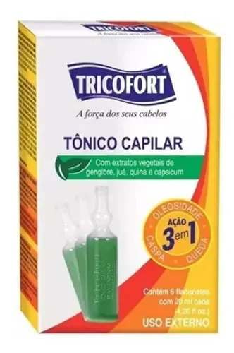 Tricofort 5 Caixa Com 6 Ampolas Cada