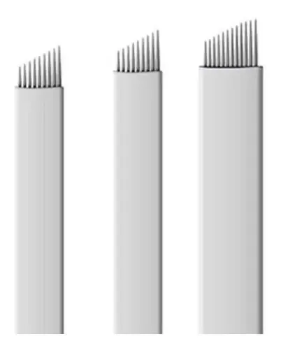 Lâmina Para Tebori Flex 0,25mm Microblading Kit 10