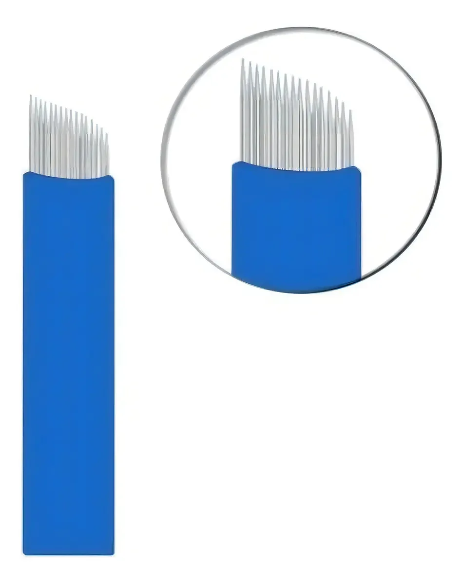 Lâminas Para Tebori Flex Tatuagens Microblading 020mm 100 Un