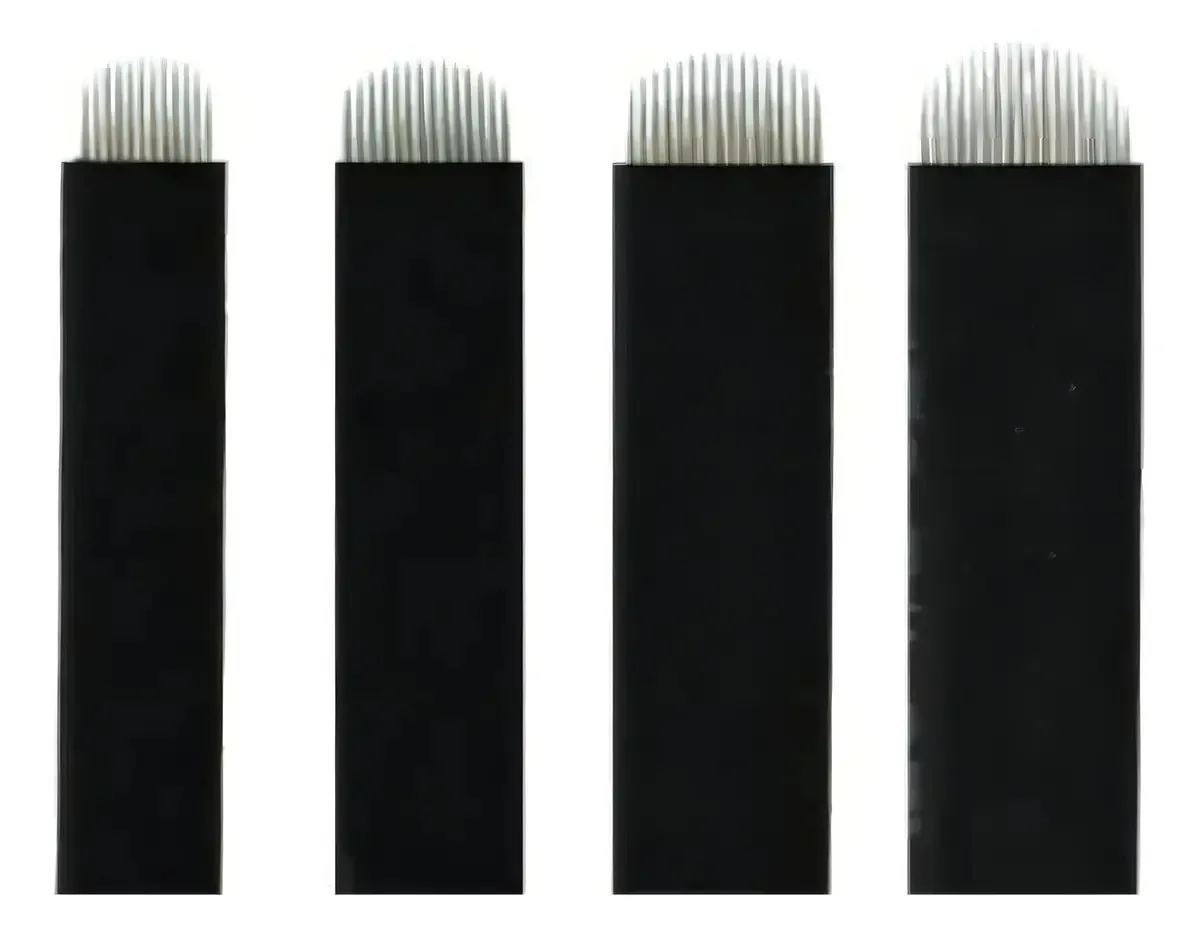 Lâminas U Flex Fine Tebori Microblading Nano 018mm 20 Unid