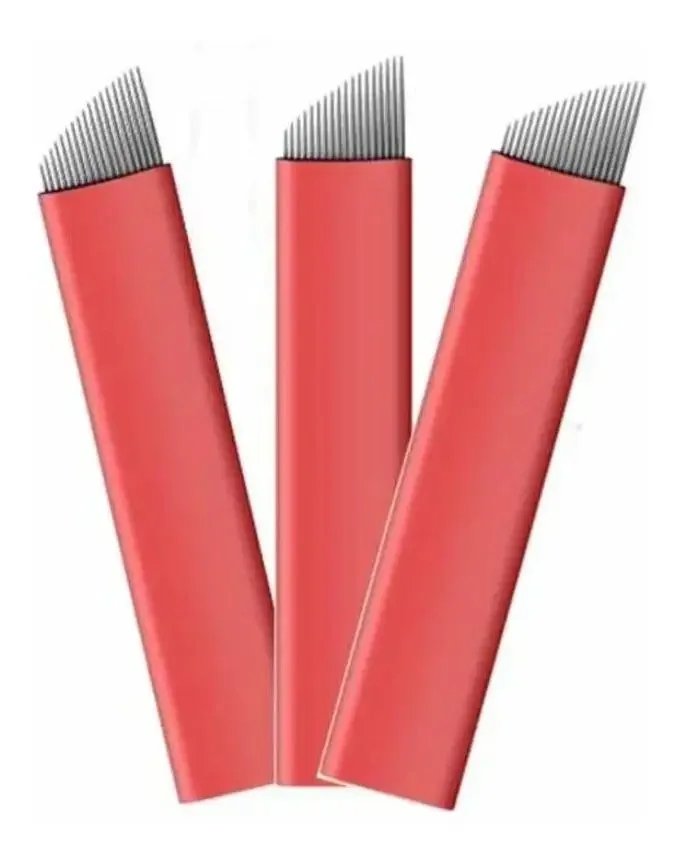 Lâminas Tebori Flex Fine 0,18mm Lamina Nano Microblading 25u