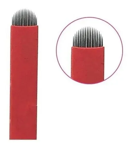Lâmina Nano Para Tebori Microblading U Flex Lamina 0,18m 100