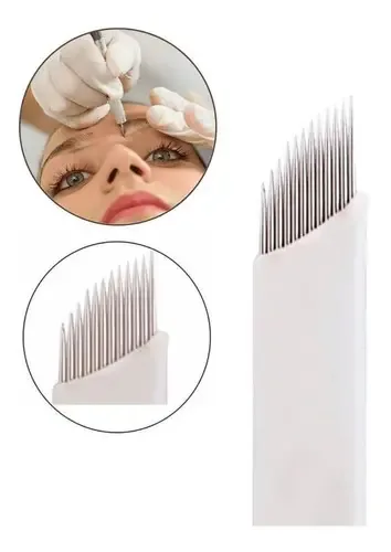 20 Laminas Tebori Flex Microblading 0,20mm Fina