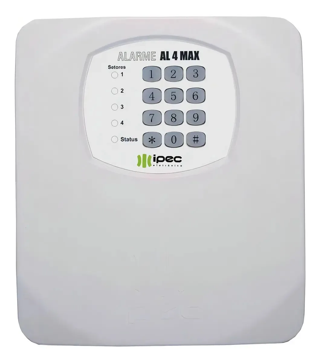 Alarme Sem Fio Ipec AL4 Max 36 Sensores Controle Remoto Movimentos