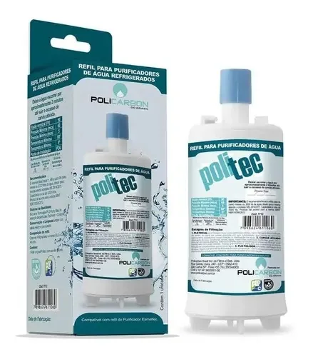 Filtro Refil Purificador Agua Esmaltec Acqua 7 Purágua Cor Outro