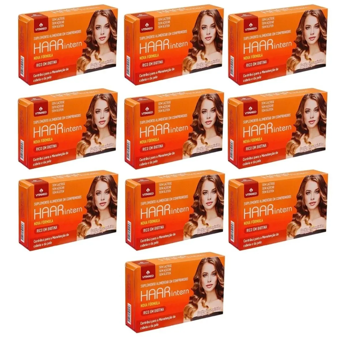 Haar Intern Original Tratamento Dos Cabelos Pele Kit 10x60