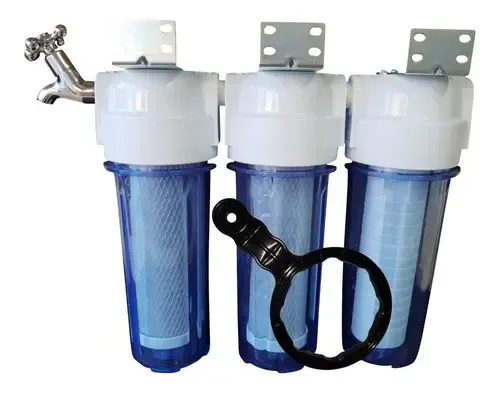 Kit Filtro Água Cerveja Artesanal - Tira Cloro - Absoluto Re Cor Azul-celeste