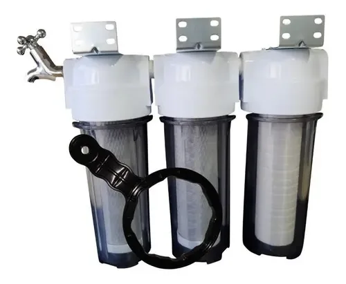 Kit Filtro Água Cerveja Artesanal - Tira Cloro - Absoluto Re Cor Cinza Fumê