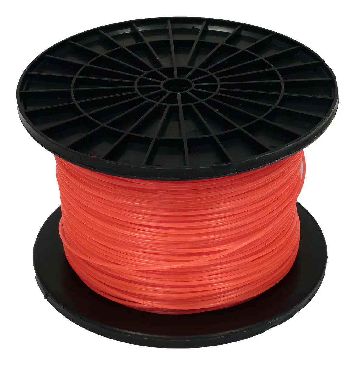 Bobina 450m Fio Nylon Para Roçadeira 1,5mm Redondo Laranja