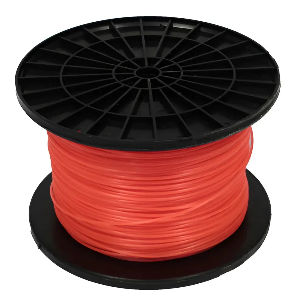 Bobina Fio Nylon 2,0mm 1kg Redondo para Roçadeiras Itecê