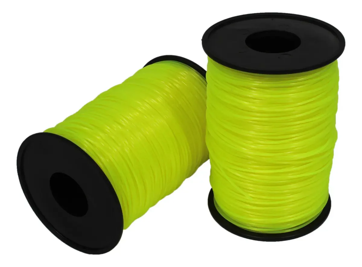 Bobina Fio Nylon Redondo 1,8mm Profissional Roçadeira 2kg