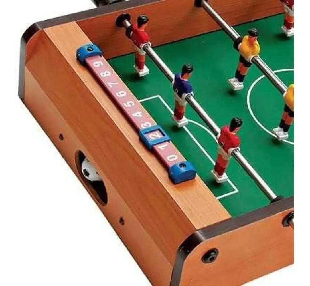 Mini Mesa Totó Rio Master PB-21 Madeira Diversa 3 Bolas 50.5x31x9cm