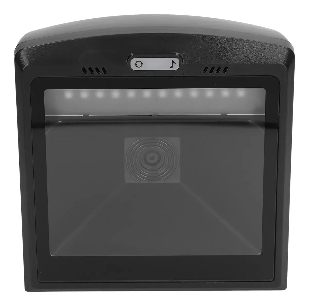 Penrux Scanner de Código QR, Operação Fácil Scanner de Código de Barras de Mesa para Livrarias