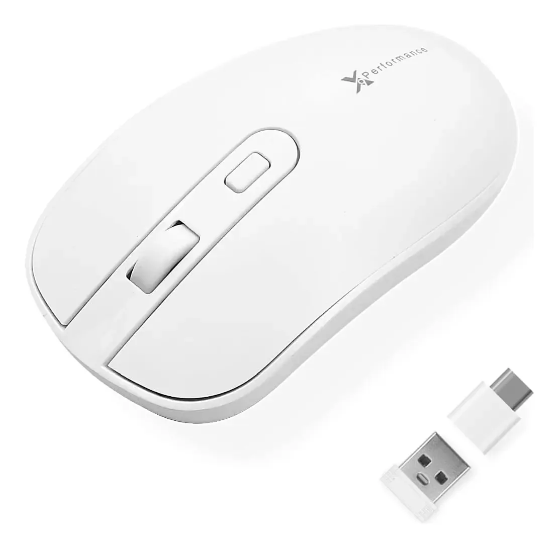 Mouse sem fio X9 Performance/branco