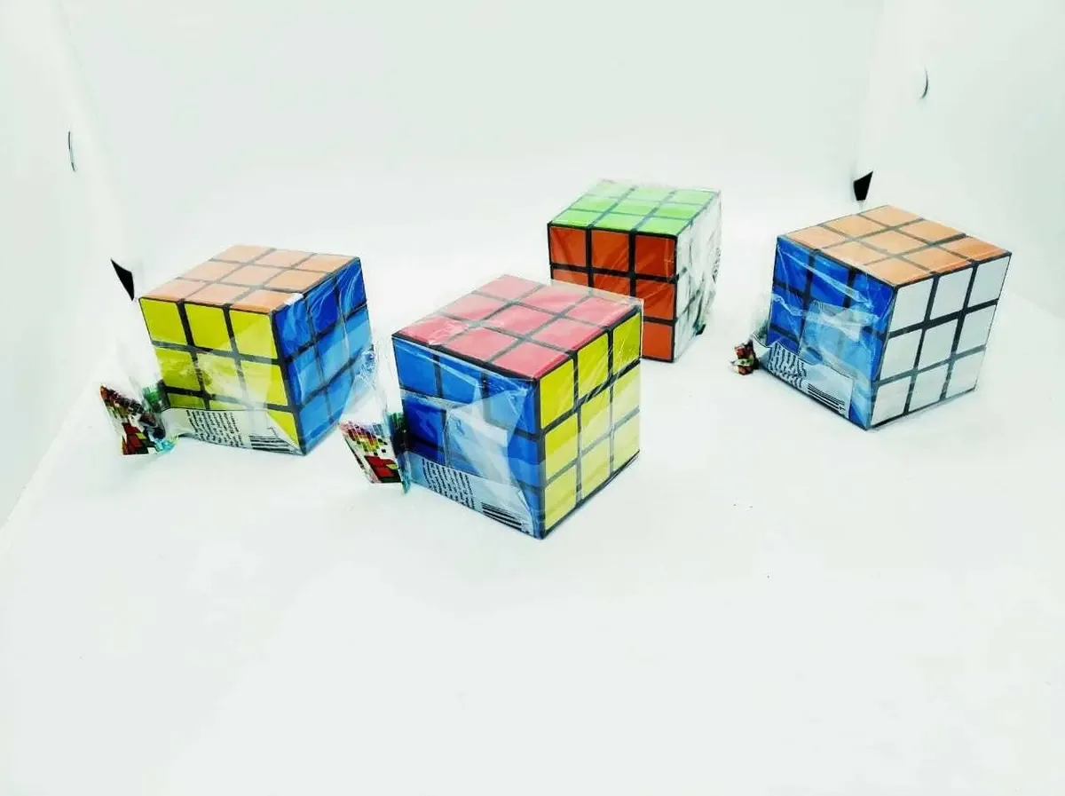 Cubo Mágico Rubik Tipo de Cubo Mágico 3x3 - Unidades X4