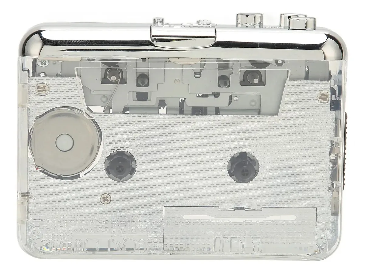 Reprodutores De Cassete Portáteis, Reprodutor De Fita Integrado, Microfone E Alto-falantes Externos, Fonte De Alimentação Usb Com Conector De Fones De Ouvido De 3,5 Mm, Gravador De Fita Com Reprodutor