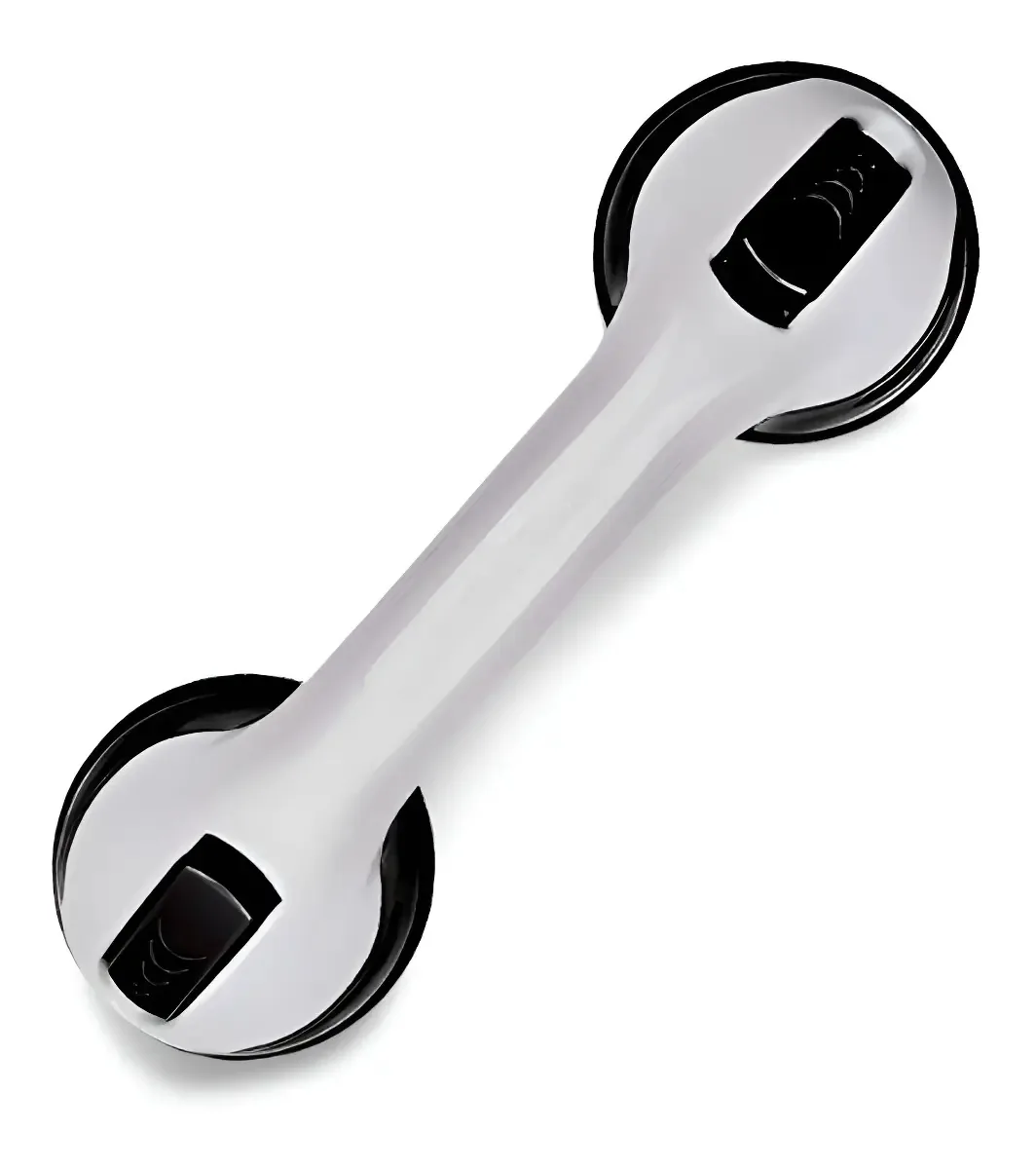 Barra Apoio Com Ventosas Para Banheiro Etc Cor Branco
