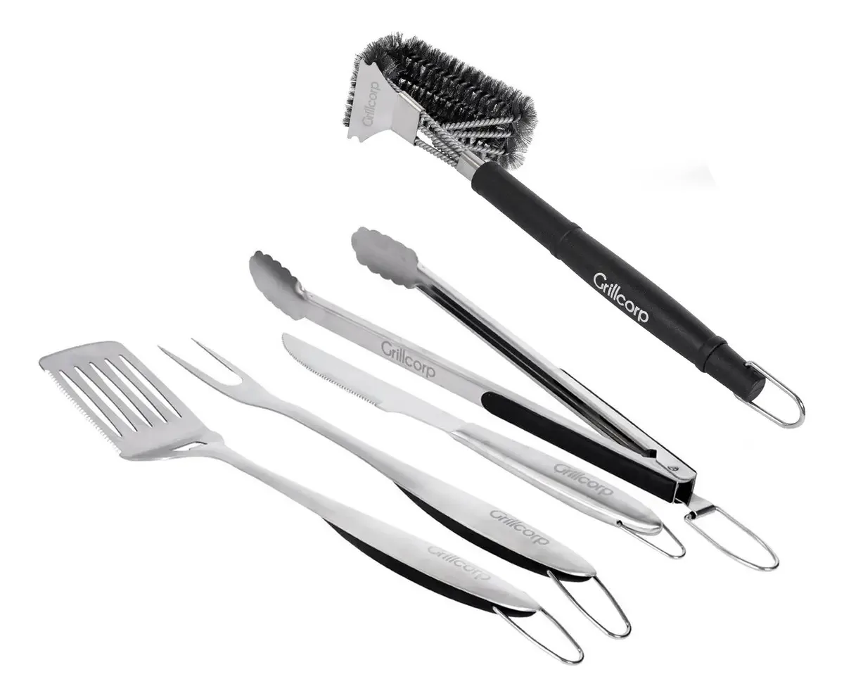 Conjunto de utensílios para churrasco + Acessórios - Grillcorp