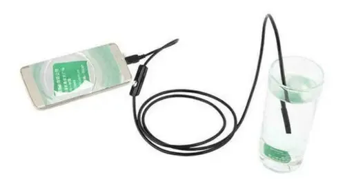 Endoscópio Boroscópio 5,5 mm Led Usb Android Pc Win G-e137