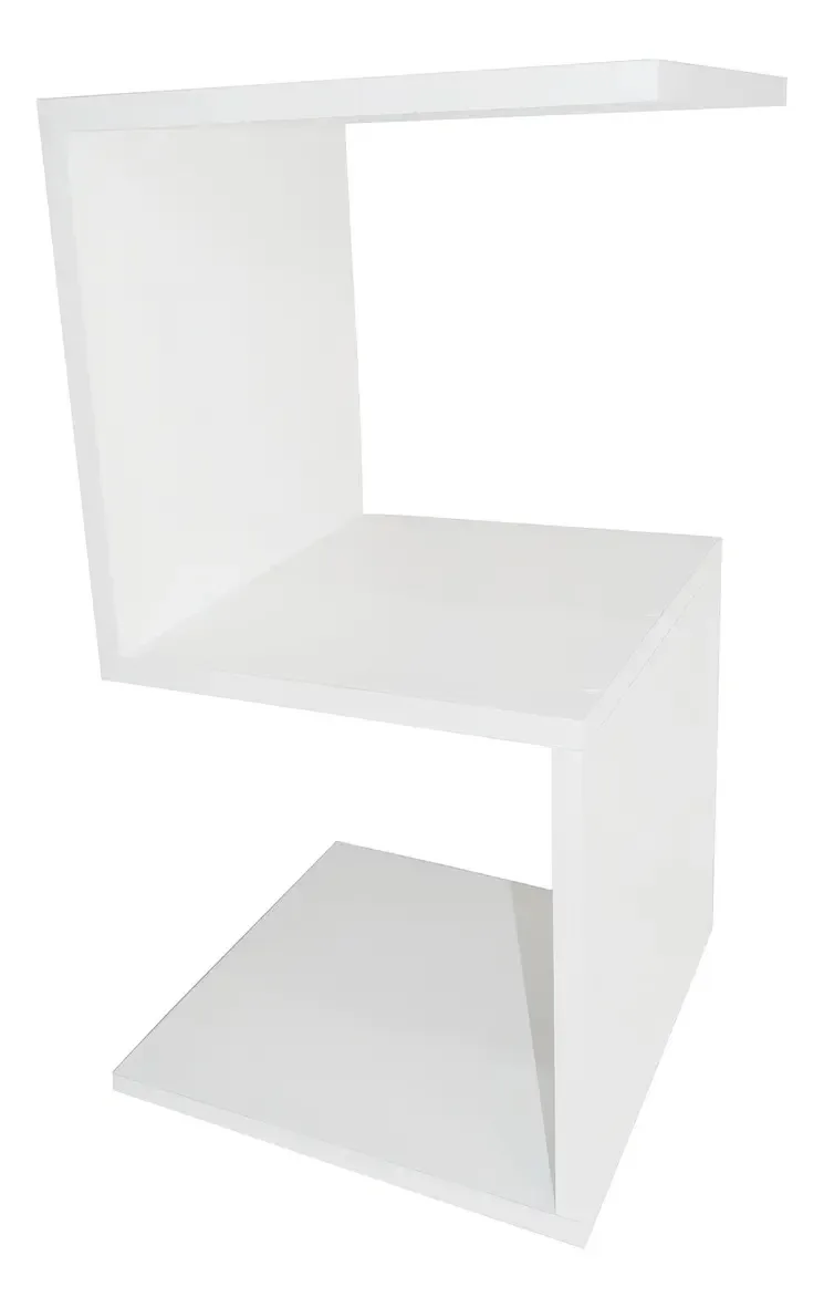 Mesa De Cabeceira Par Mesas Lateral Cabeceira Mdf Branco