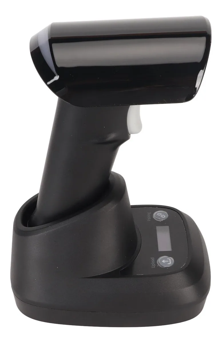 Yitre Scanner de Código de Barras Sem Fio, Tela OLED 120fps 2.4GHz Leitor de Código de Barras Sem Fio com Carregamento Rápido