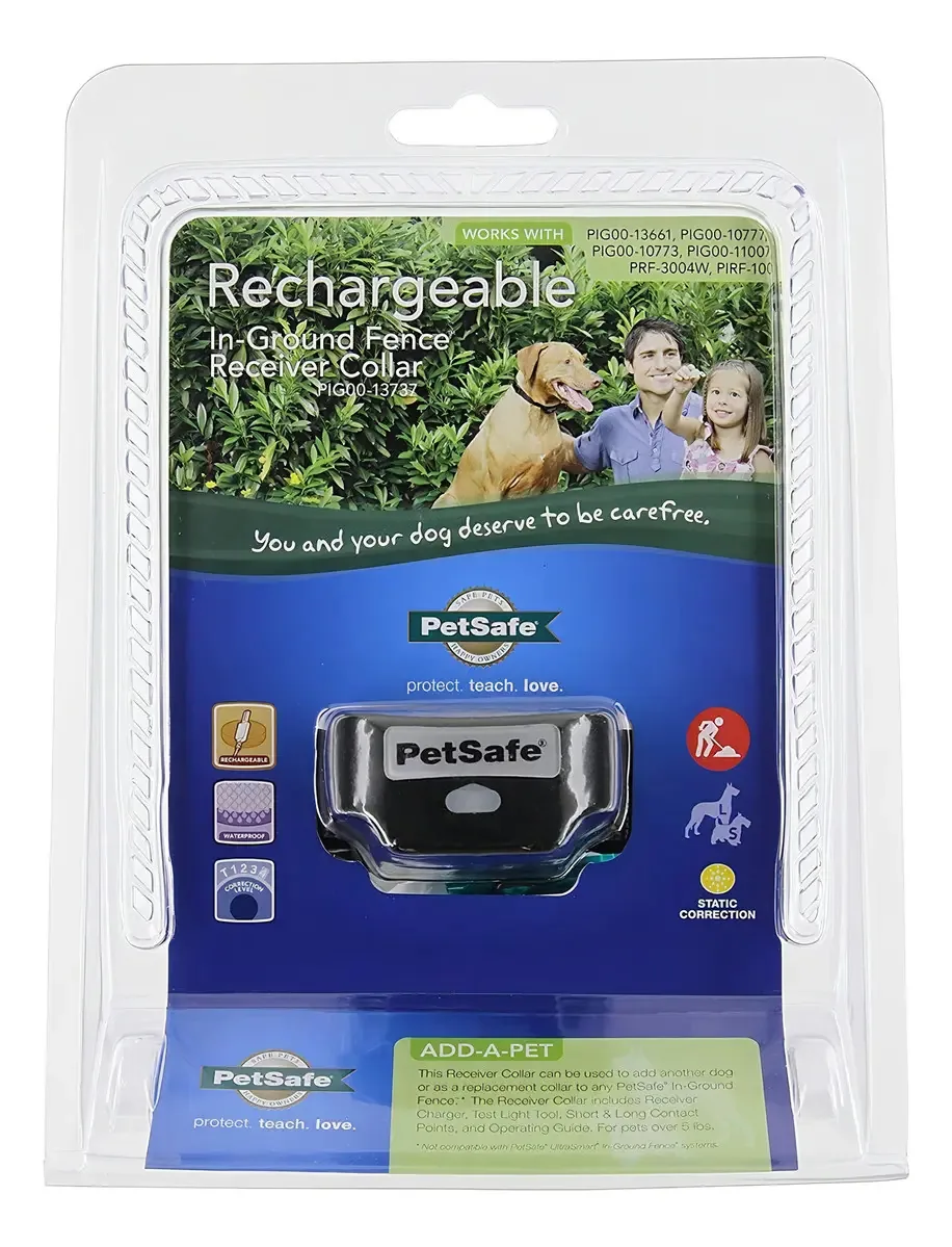 Colar receptor de piso Petsafe. Cerca com cargas