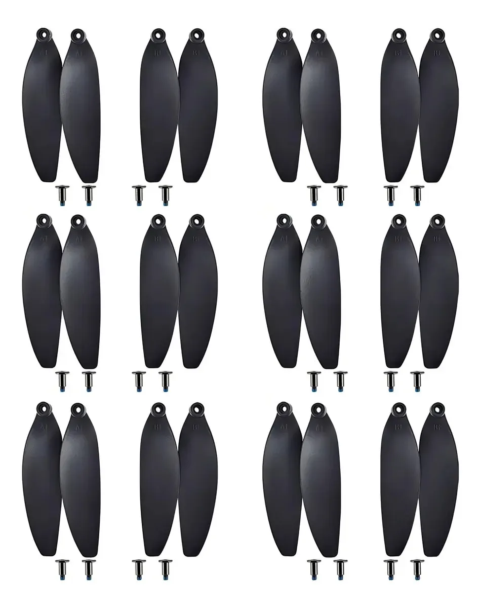 Iyudbxqs Drone Propeller Sg907 Max Propellers Rc Drone Qaucopter Peças de reposição Conjunto de pás Acessórios de reposição Hélices de platina Lâminas de hélice de reposição (conjunto de 3)