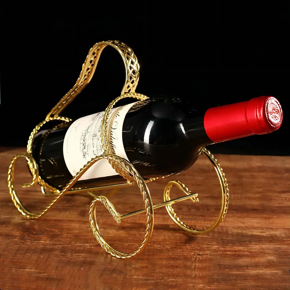 Suporte para garrafas de vinho Cdybox Stylish Wing