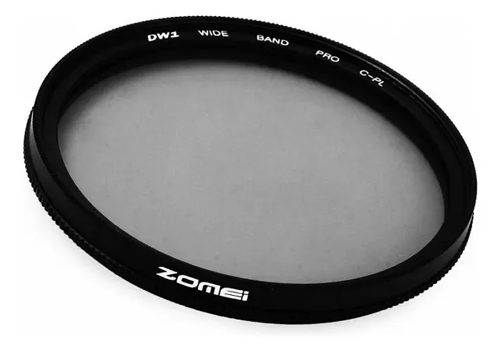 Filtro CPL Zomei 52mm para Câmeras Canon, Nikon e Sony