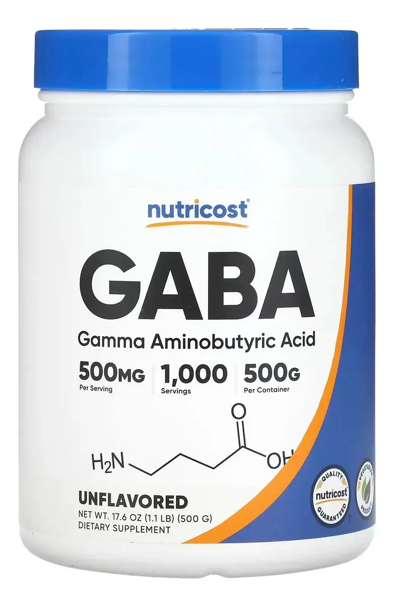 Tricost Gaba Powder 500 Grs 1000 Serviços Sabor Sem Sabor