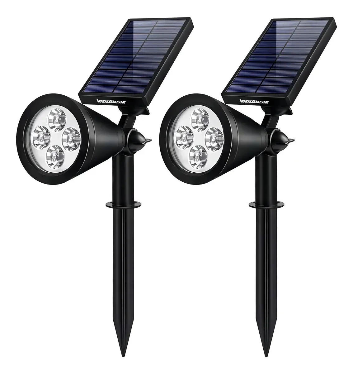 Luzes solares externas Innogear, luzes solares para E