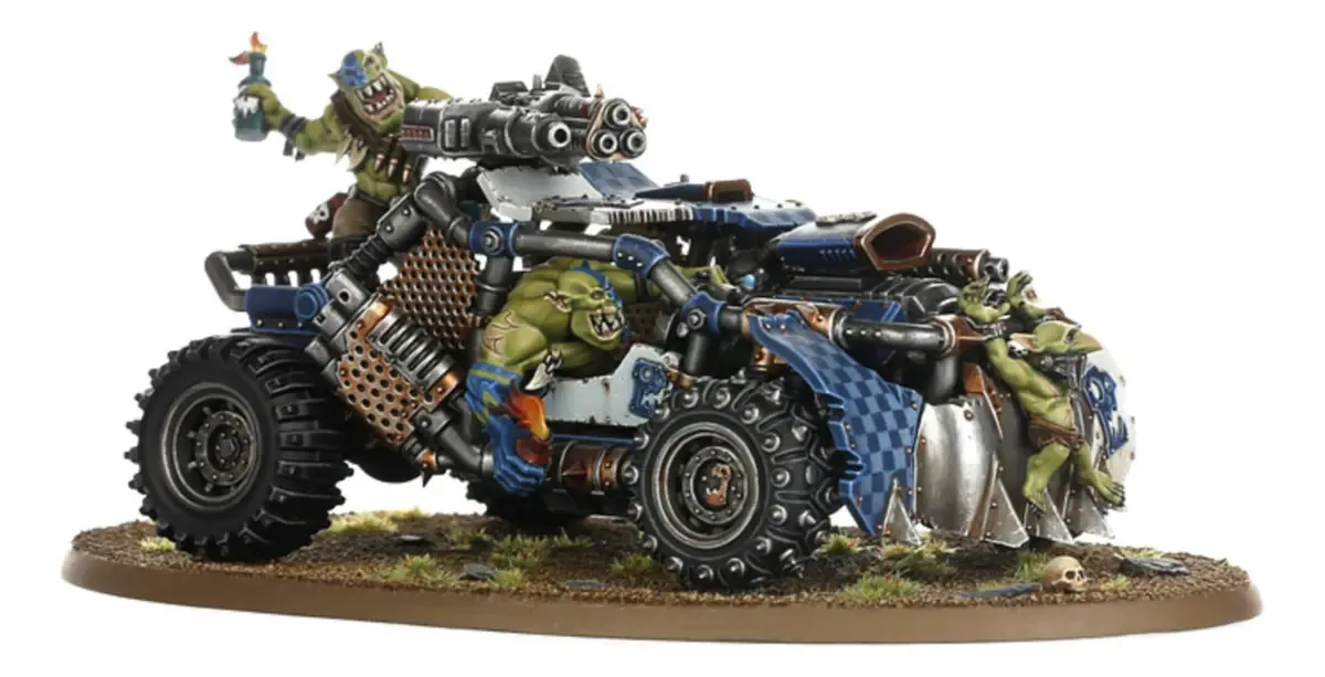 Orks Boomdakka Snazzwagon para Warhammer 40k