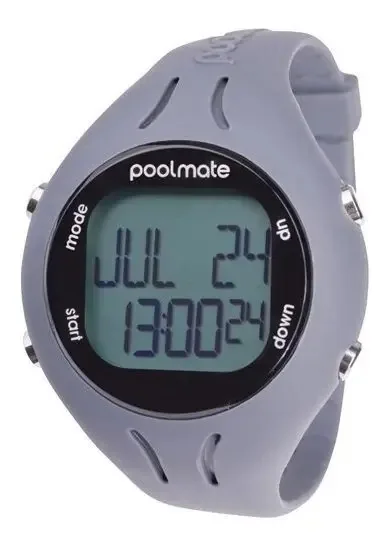 Relógio Esportivo Swimovate Poolmate2 para Natação, Cinza