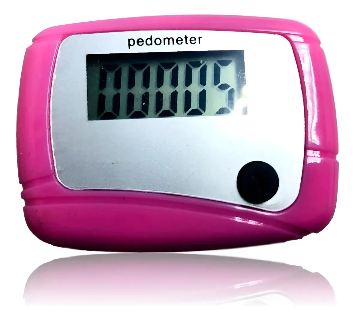 Pedômetro Pedômetro Digital Contador de Passos Cor Rosa