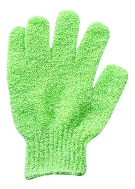 Luva De Banho Esfoliante- Verde