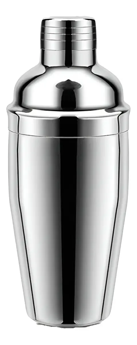 Coqueteleira Em Aço Inox - 750 Ml - Baccani Cor Cinza