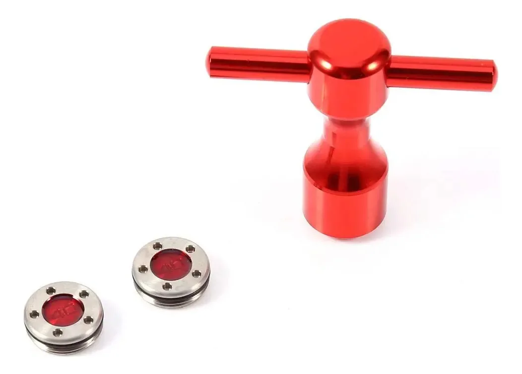 Pesos de Putter de Golfe Dwawoo, Ferramenta de Chave de Golfe com Pesos de Putter de 2 Peças Conjunto de Acessórios de Golfe para Putters Scotty Cameron(40g)