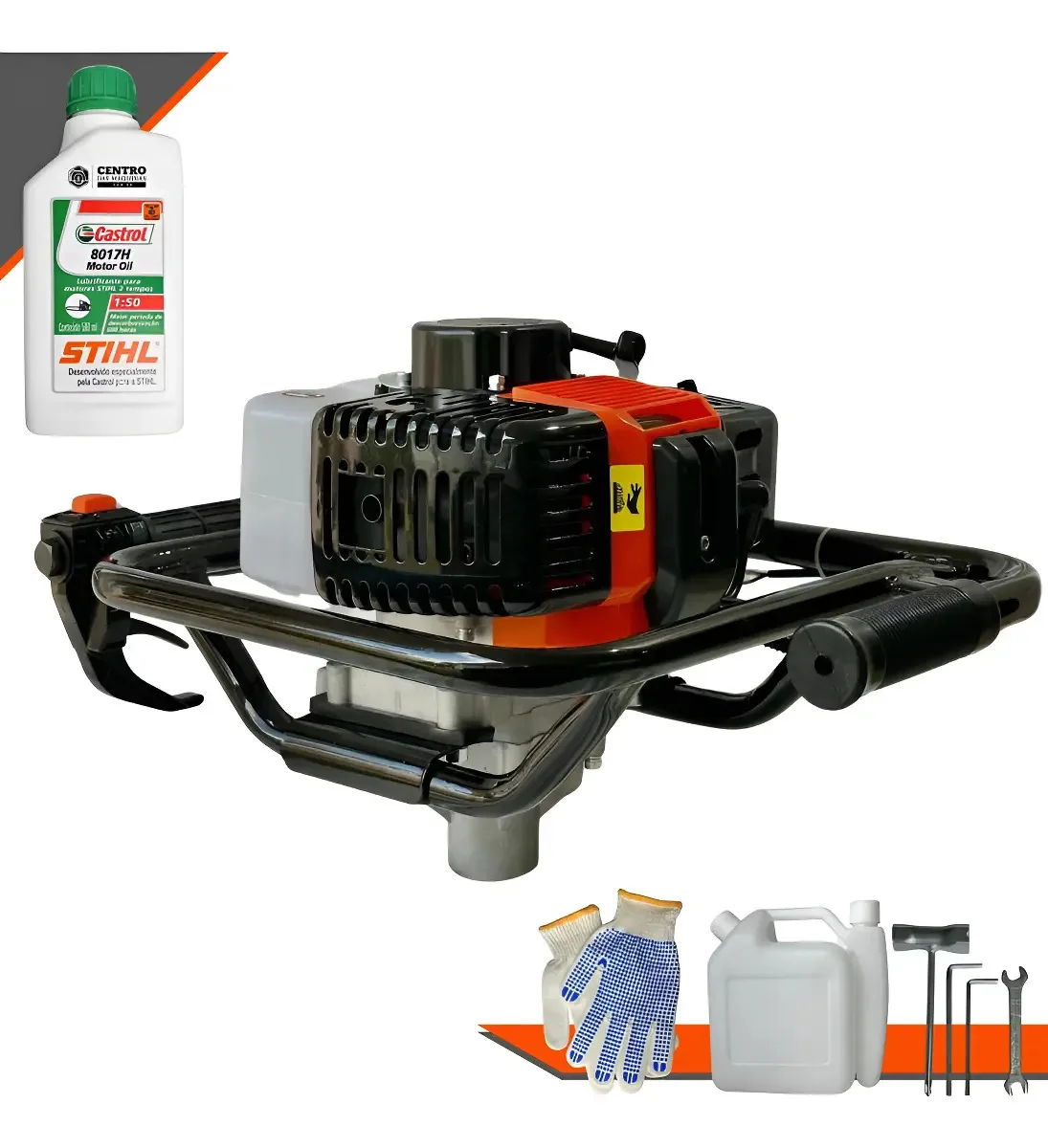 Perfurador De Solo Vps52 Vant Sem Broca + Óleo Stihl