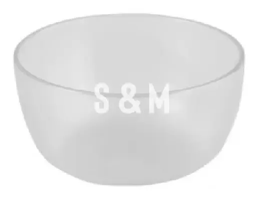 Taça transparente, recipiente para pratos de confeitaria de 400 ml