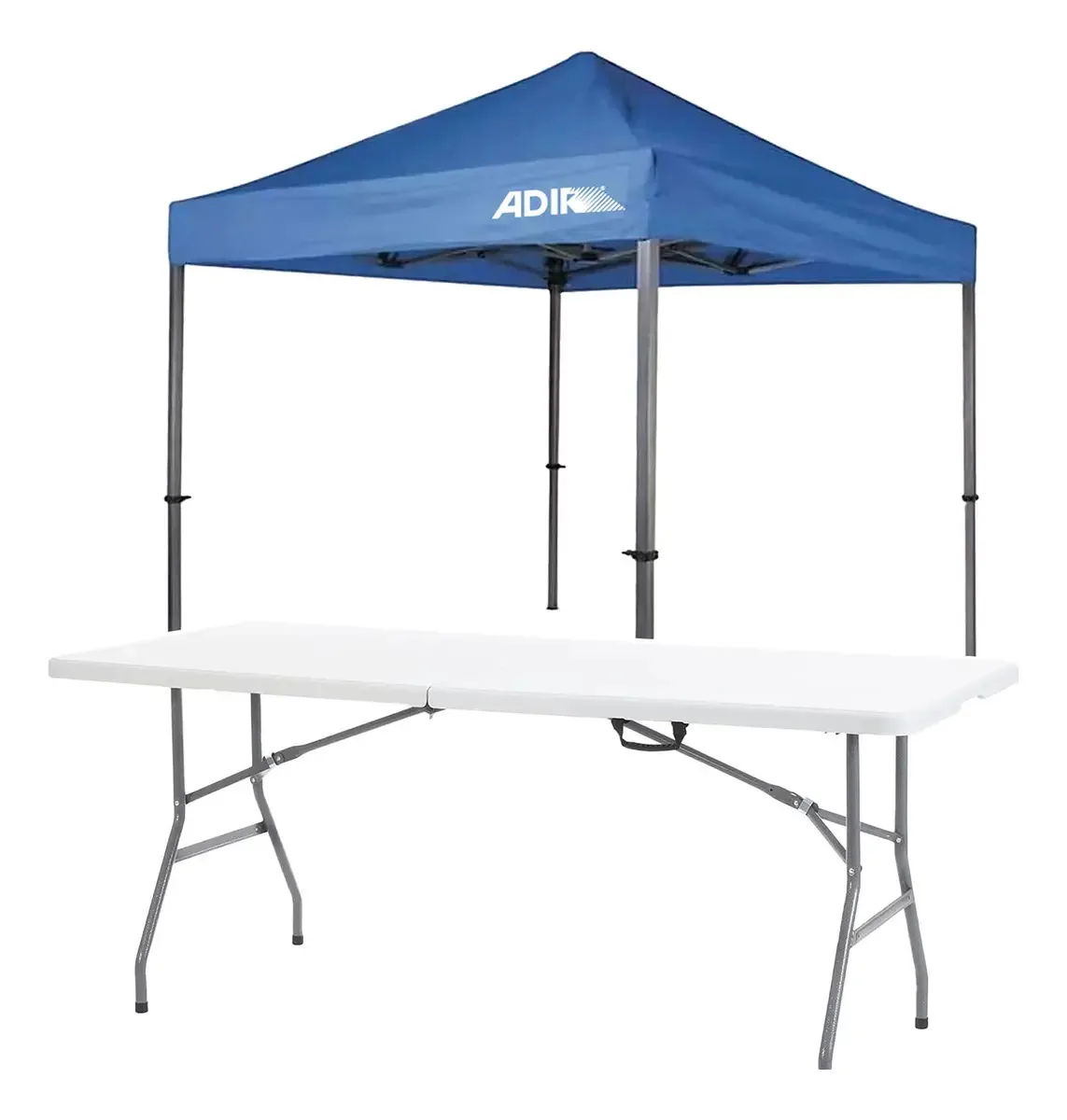 Kit de tenda+mesa dobrável